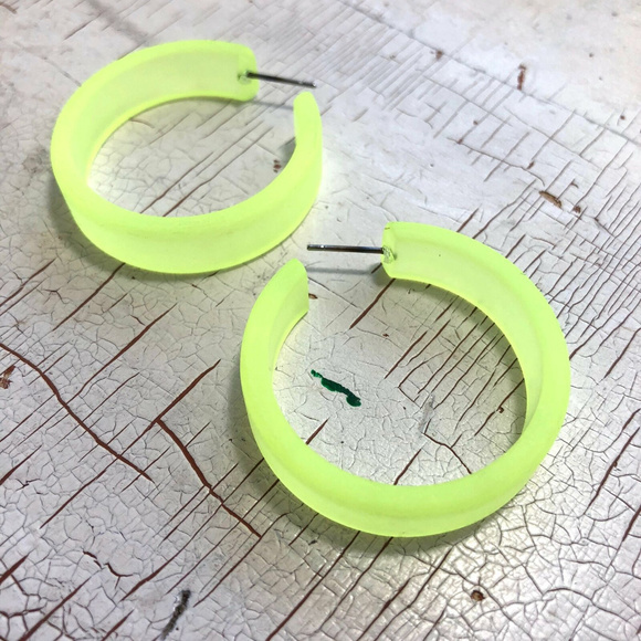 Neon Lucite Jewelry